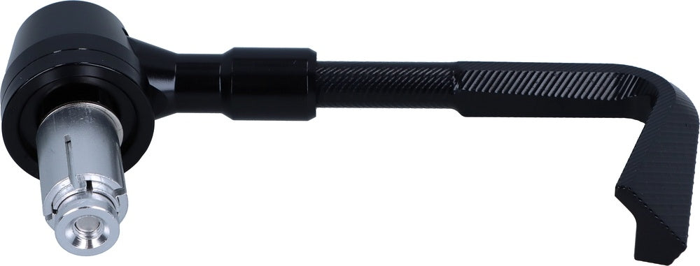 Brake Protector - alloy lever guard with aluminum, L-shape, black.