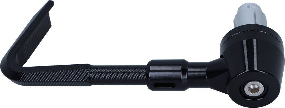 Brake Protector - alloy lever guard with aluminum, L-shape, black.