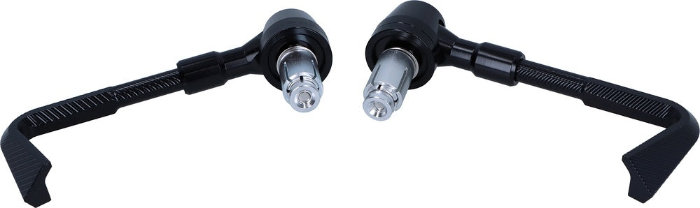 Brake Protector - alloy lever guard with aluminum, L-shape, black.