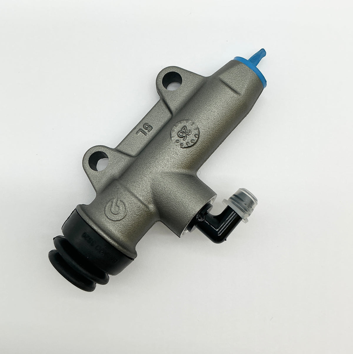 Rear brake master cylinder PS11. charcoal colour. 40mm mounts. 85mm long. Hypermotard, Monster 1200 +