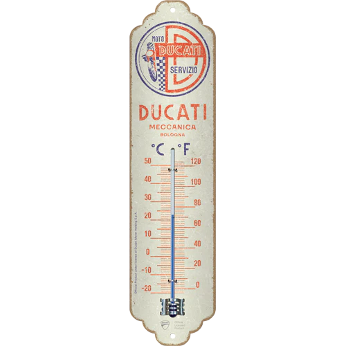 Ducati Thermometer - Garage Art.