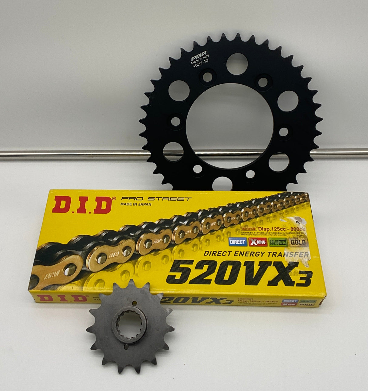 400 600 750, 800 900SS, + 900ss ie Chain and Sprocket kit. Kit #3
