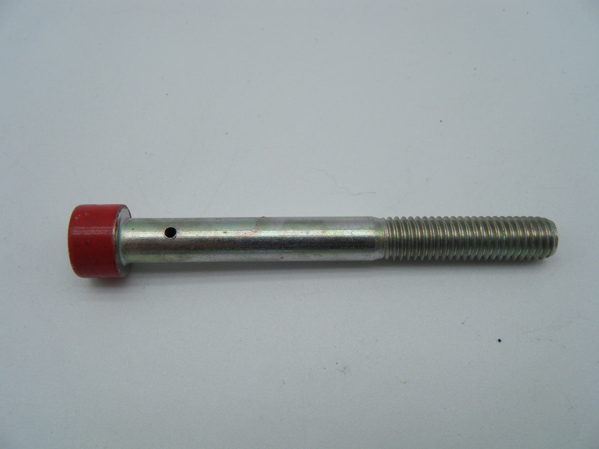 Crankcase bolt. with oil feed. Red bolt. Replaces 77910292A