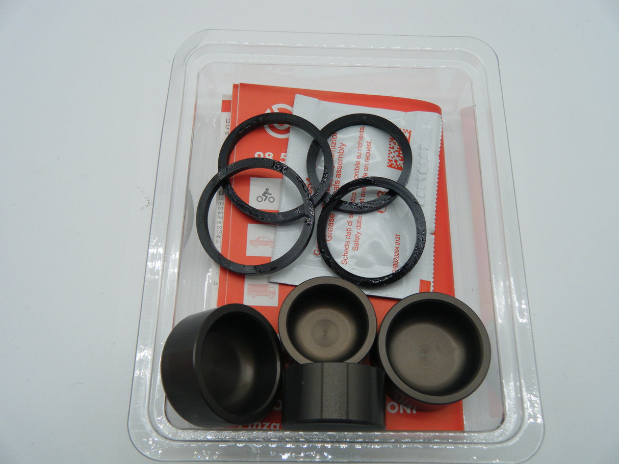 Brembo Caliper P30-34 Overhaul Kits. Pistons and fluid seals