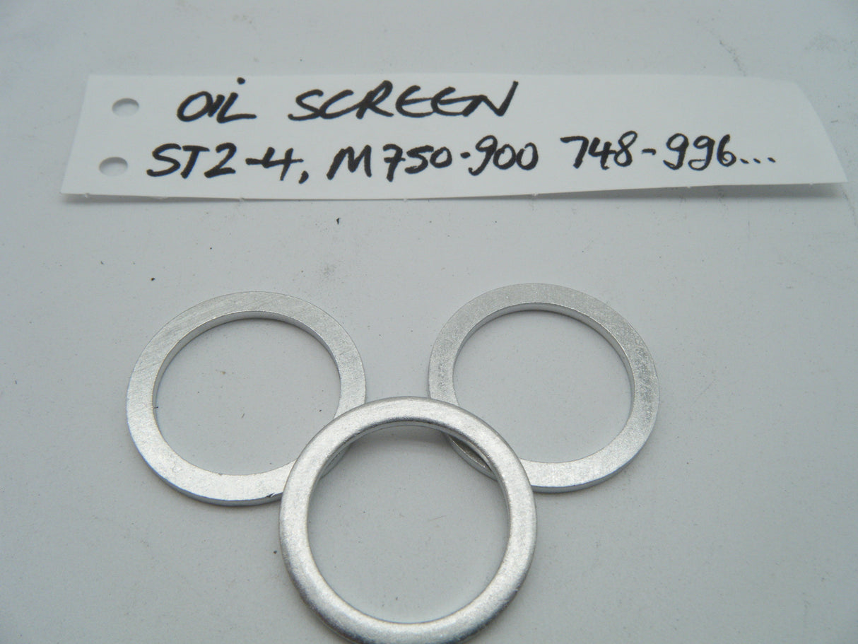 Oil Screen Crush Washers. Fits to Y2000 models