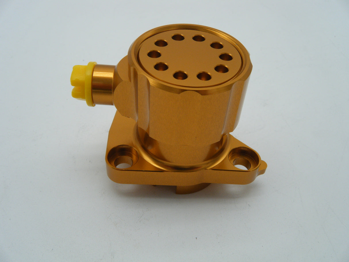 Clutch Slave cylinder. New. Gold. Fits 1993-2015 mostly.