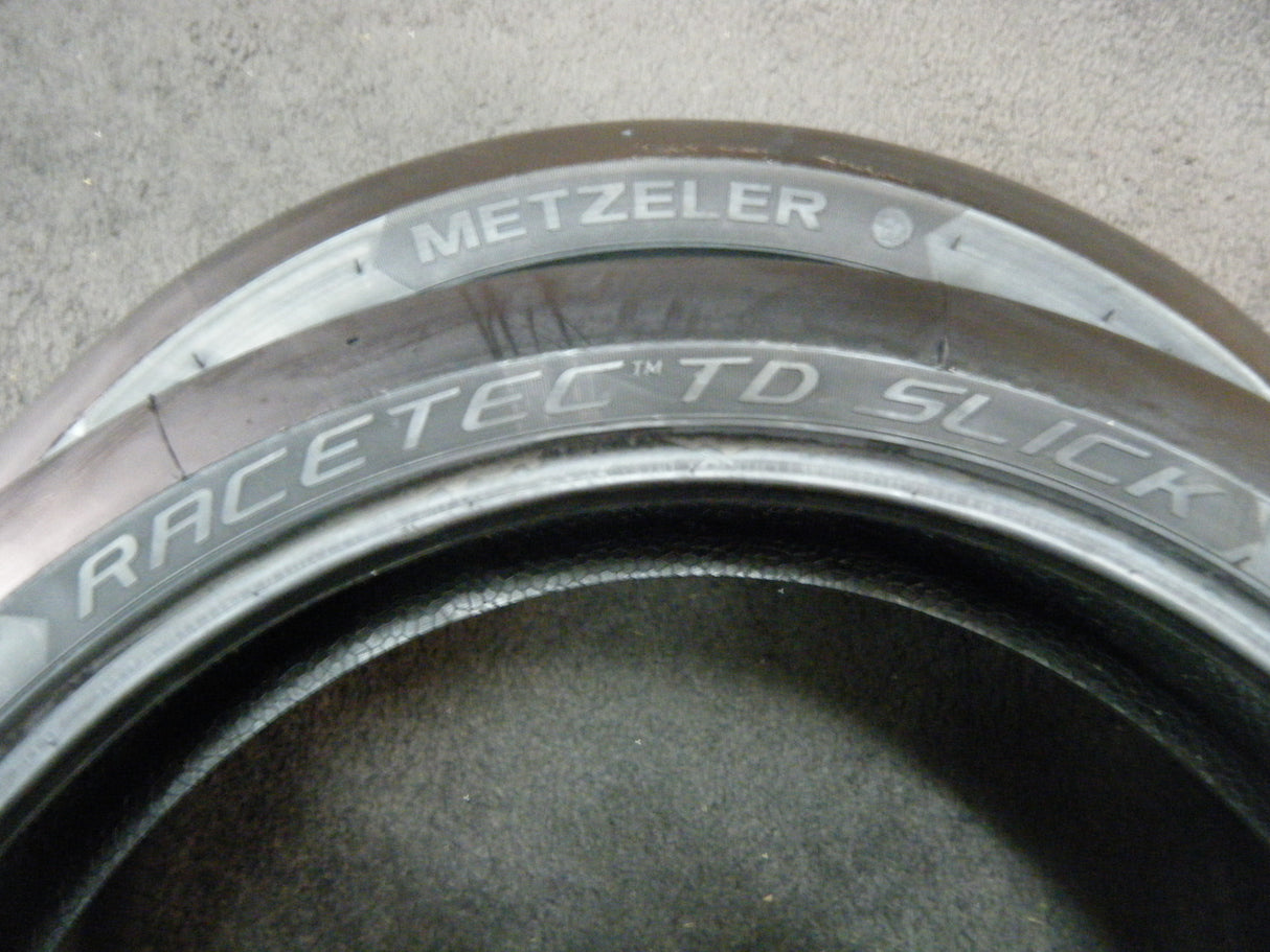 Metzeler Track Day slicks. 120/70 x 17 and 180/55 x 17. rrp $698. Your price $555