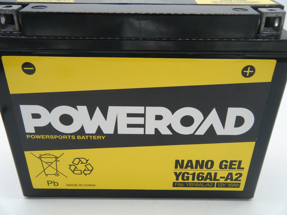Battery Ducati Fits early Monster, SS, early 748, early 916, early ST/ YG16ALA2