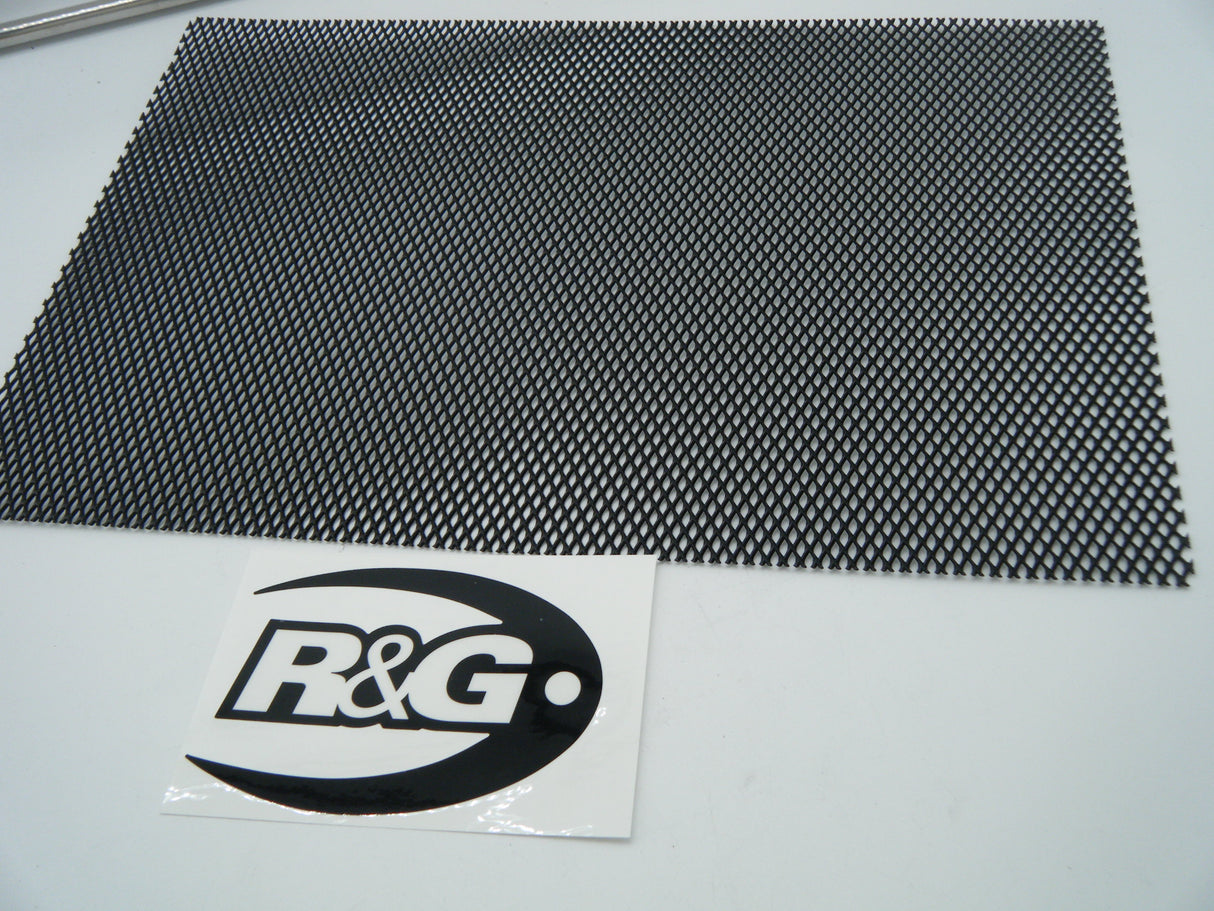 Radiator Guard R&G. Cut to fit your bike. Great protection.