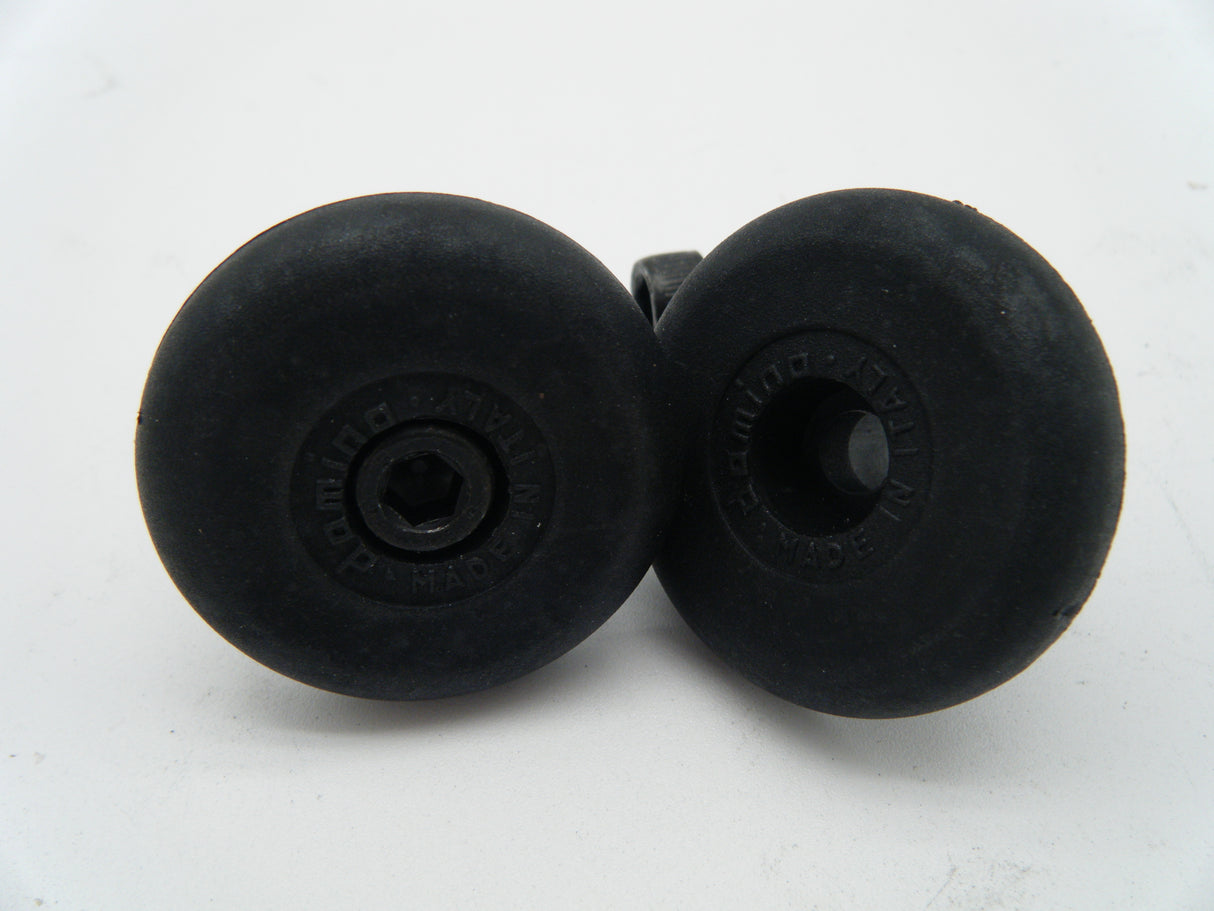 Bar ends - plastic- 16mm Tommaselli. Pair