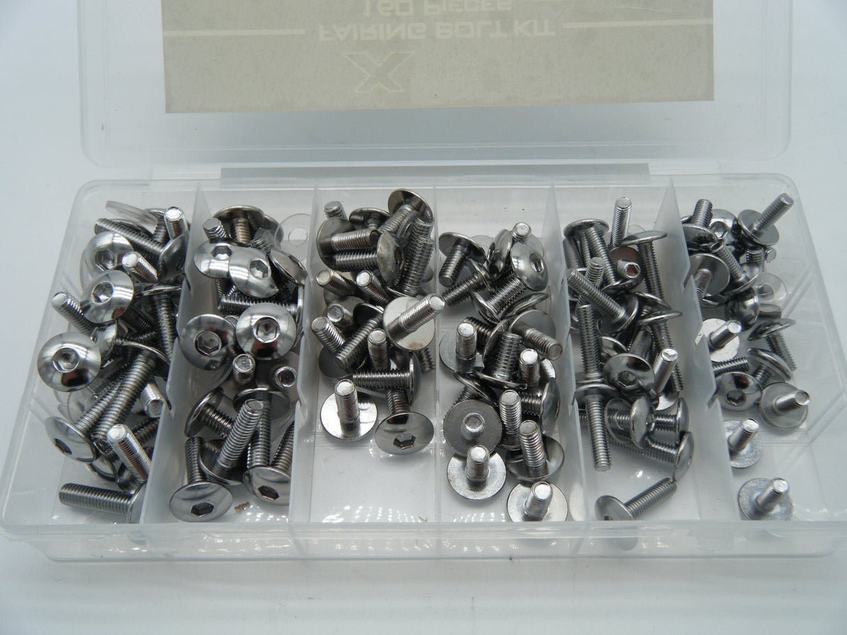 Fairing Screws, Fairing Bolt kit 160 pieces.