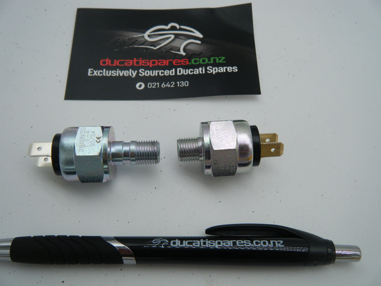 Rear Brake Light Switch- Hydraulic. M10 x 1. Long version