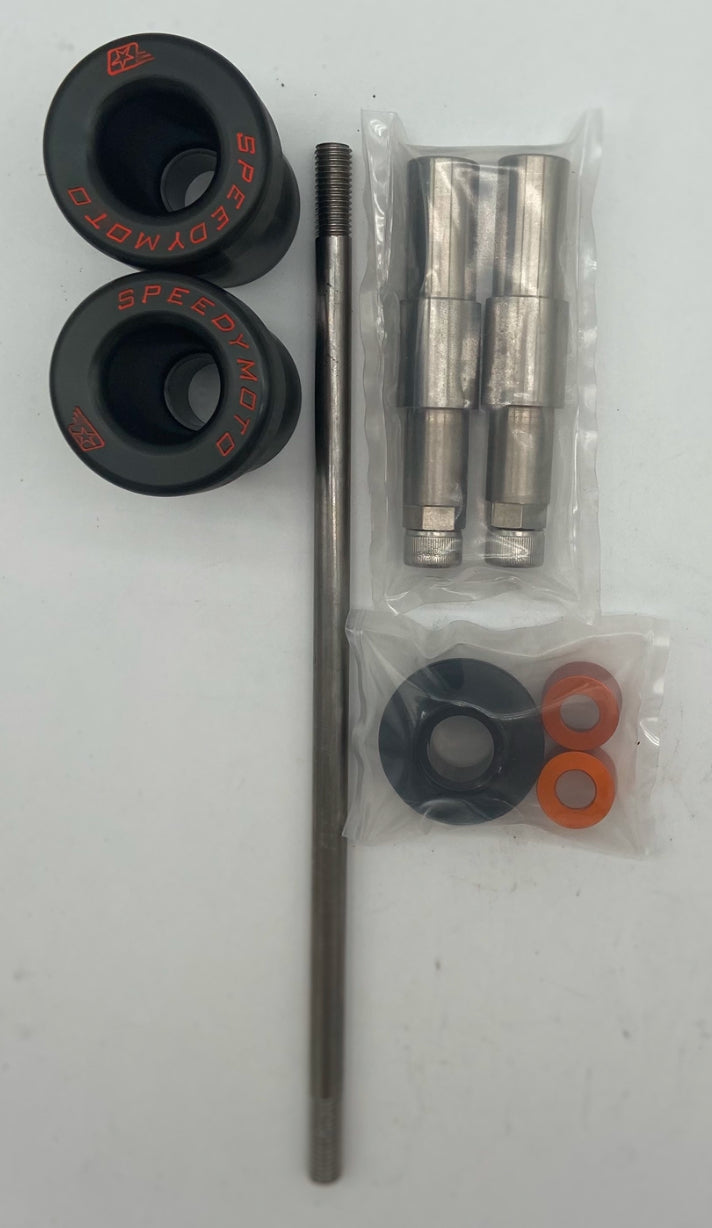 SpeedyMoto Engine Skid Knobs.