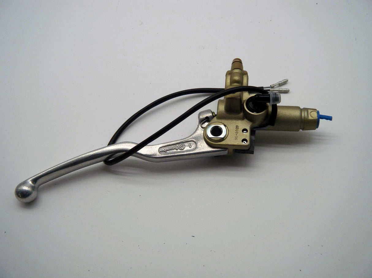 Brembo PS16mm Front Brake Master cyl. Gold. Without Remote reservoir. Gold F10505312