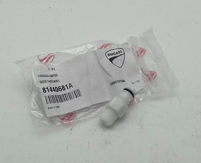 Quick release fuel fitting 955, 959, V2 Panigale 1199, 1299. replaces 81440681A