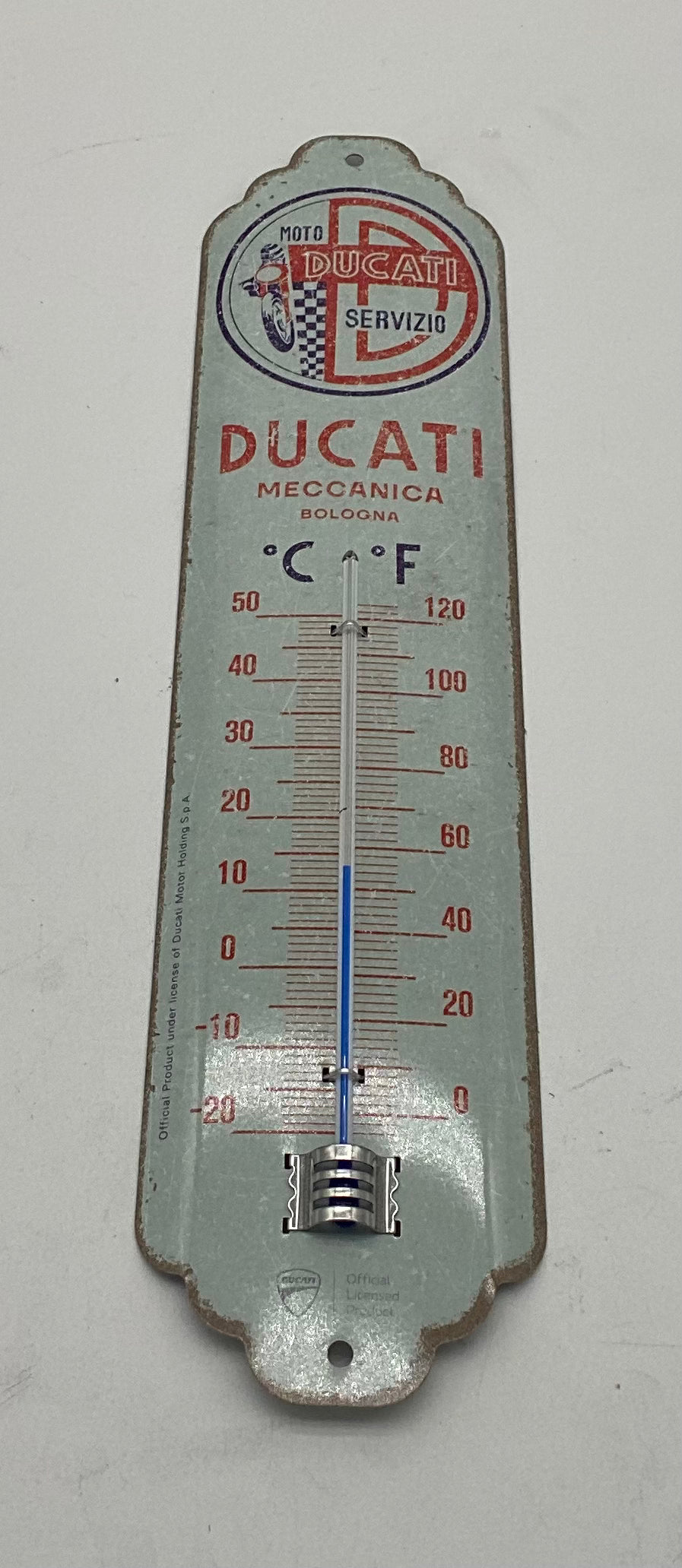 Ducati Thermometer - Garage Art.