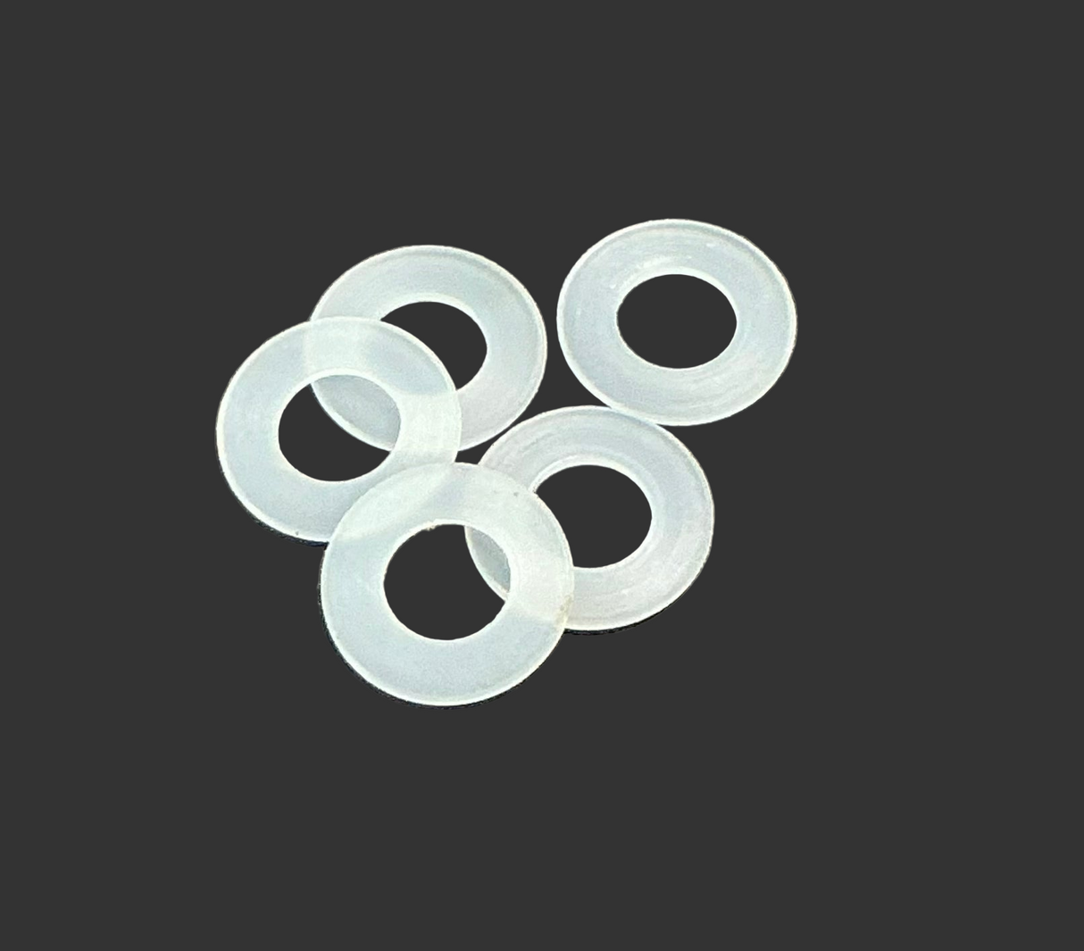 Nylon fairing washer. Plastic fairing washer M6