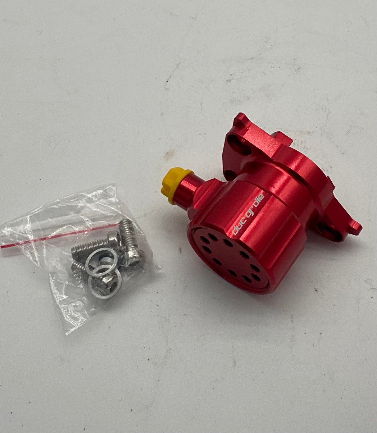 Clutch Slave cylinder. New. Red. Fits 1993-2015 mostly. RED.