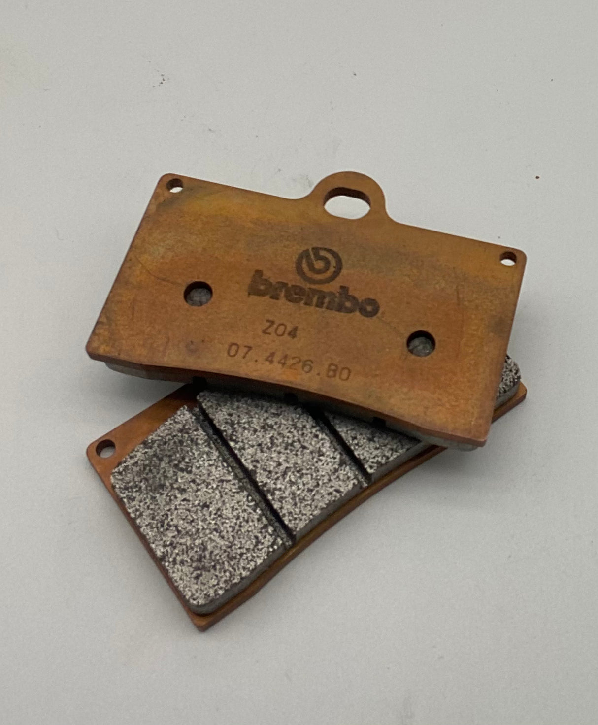 Brembo Full Race BRAKE PADS FRONT SINGLE PIN Z04 RACE ONLY 107A48653 - 07BB15 - 07YA23 Single pin