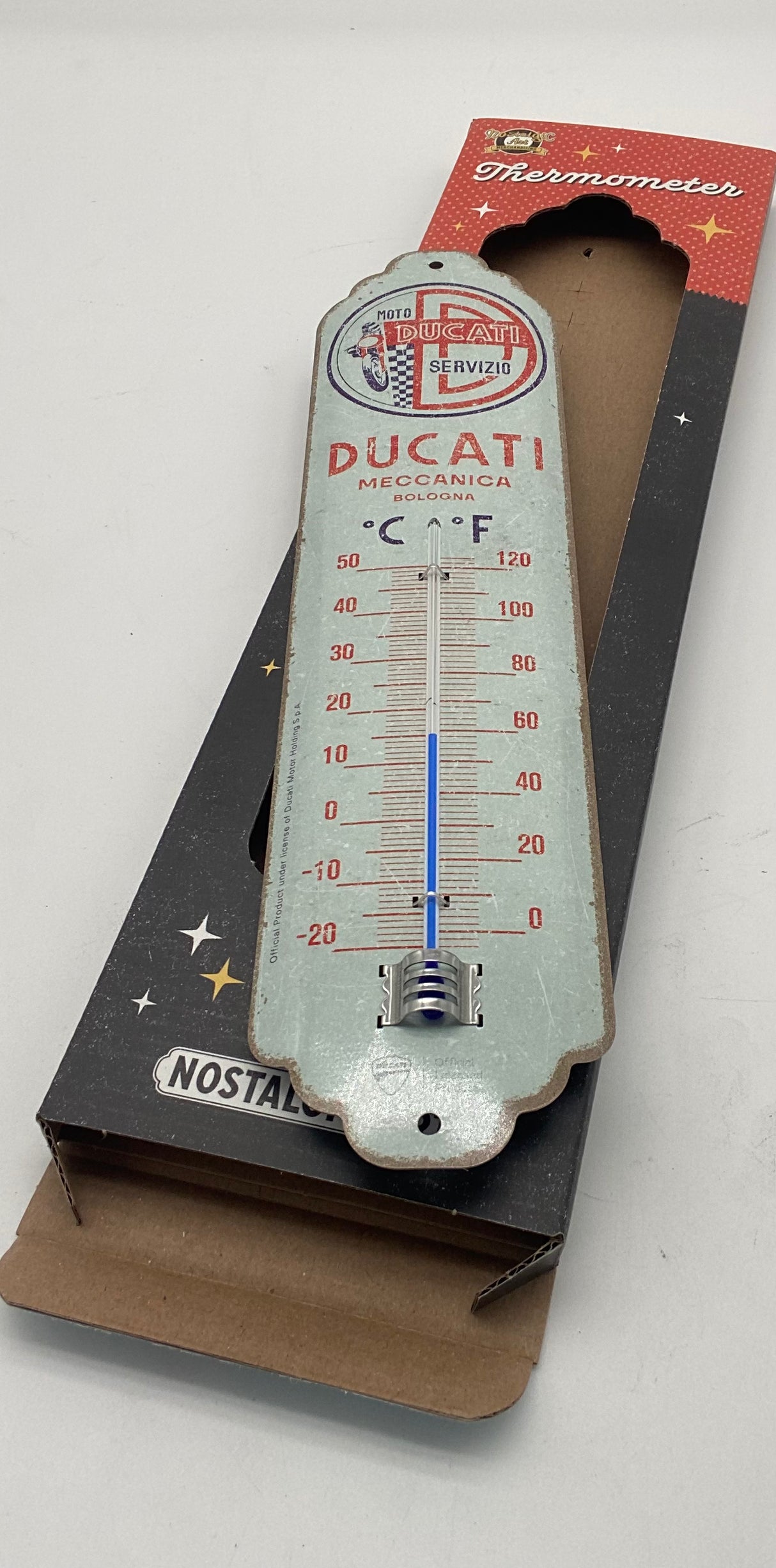 Ducati Thermometer - Garage Art.