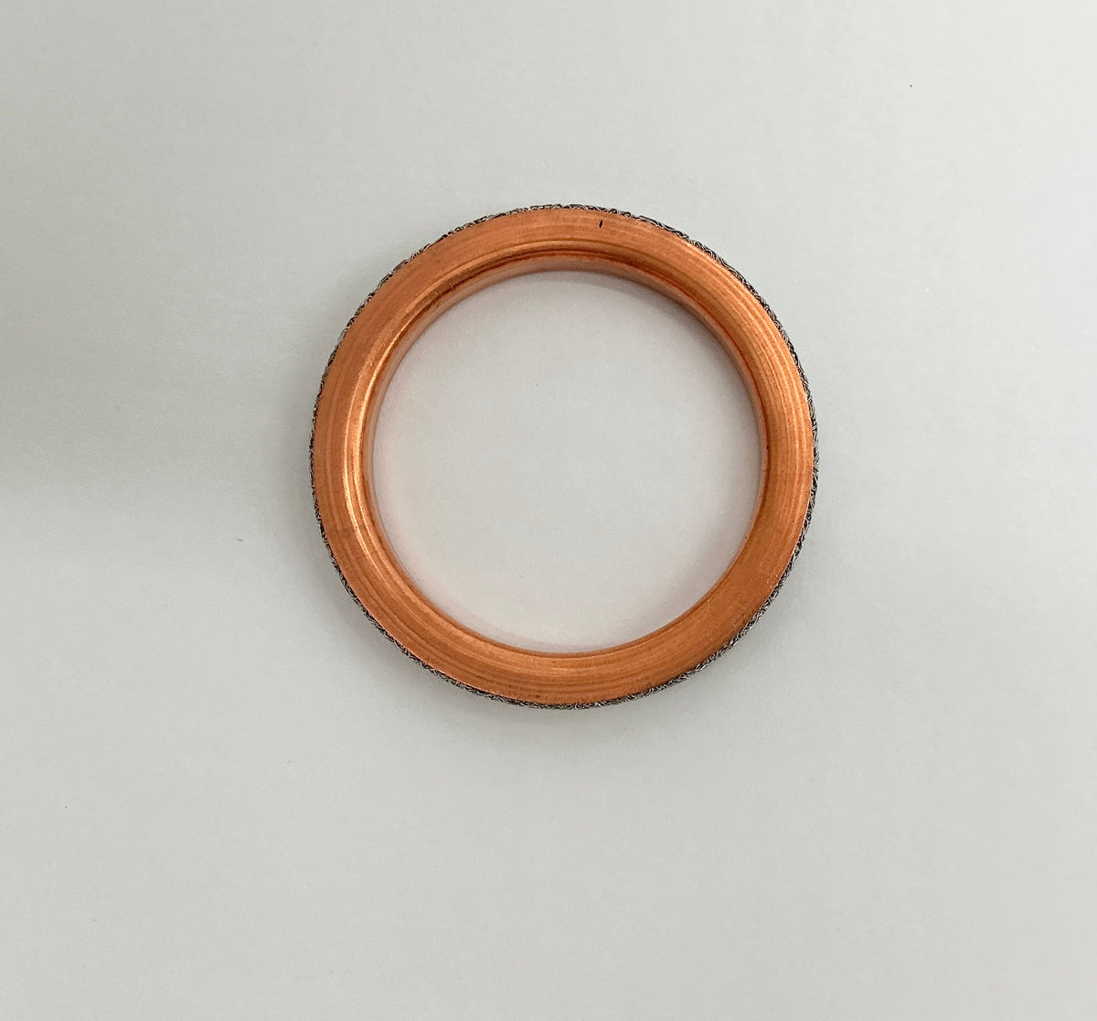 Exhaust gasket 49mm OD. Suit bevels.