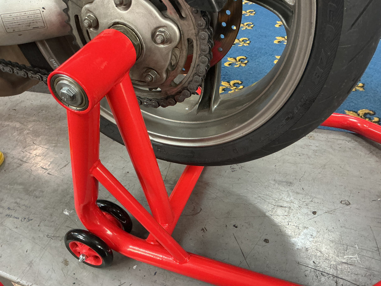 Rear Stand. Single sided. Suit 748, 916, 996, 998, MTS 1000, S2R. Race stand. Maintenance stand.