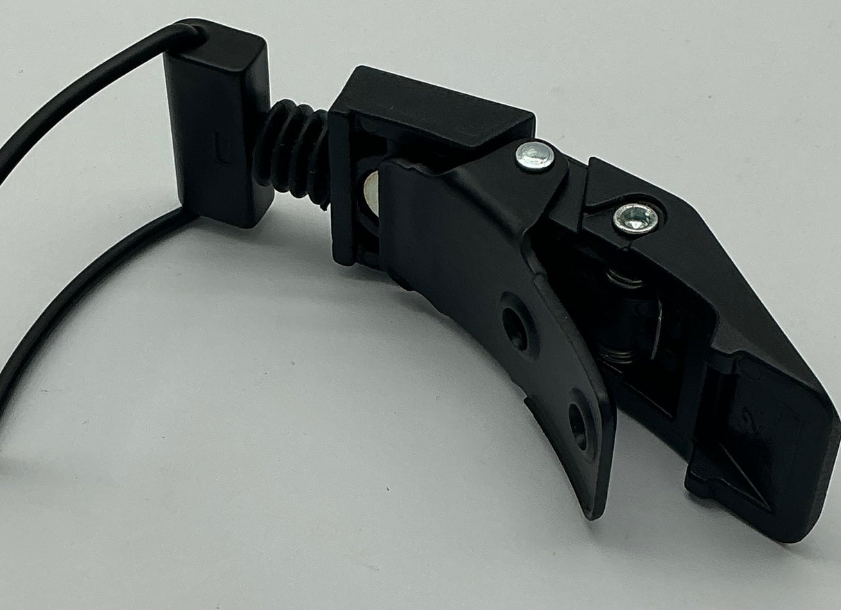 Fuel tank hook clip latch. Black. Pre 2000 SS and monsters too.