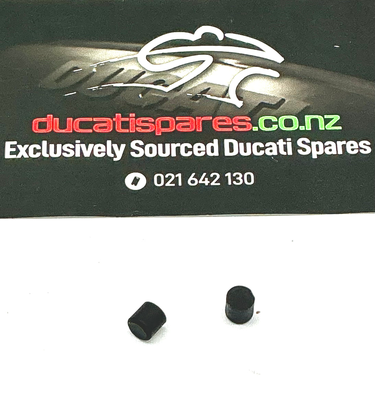 Brake Switch Front - wee black spacer.