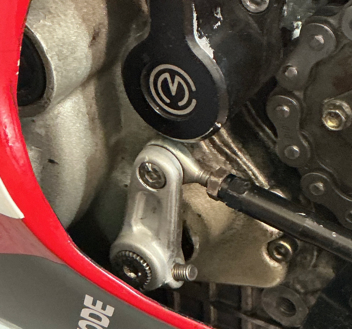 Ducati gear change linkage rose joint, ball end, ball joint. Left hand thread. Fits 1986 - 2024!