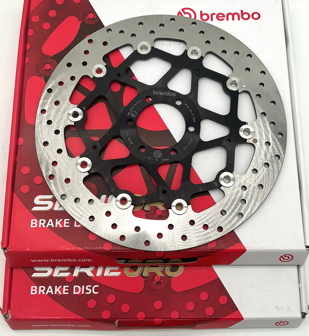 Brembo 320mm disc. Aprilia RSV, Guzzi. Ducati. Even Yamaha.