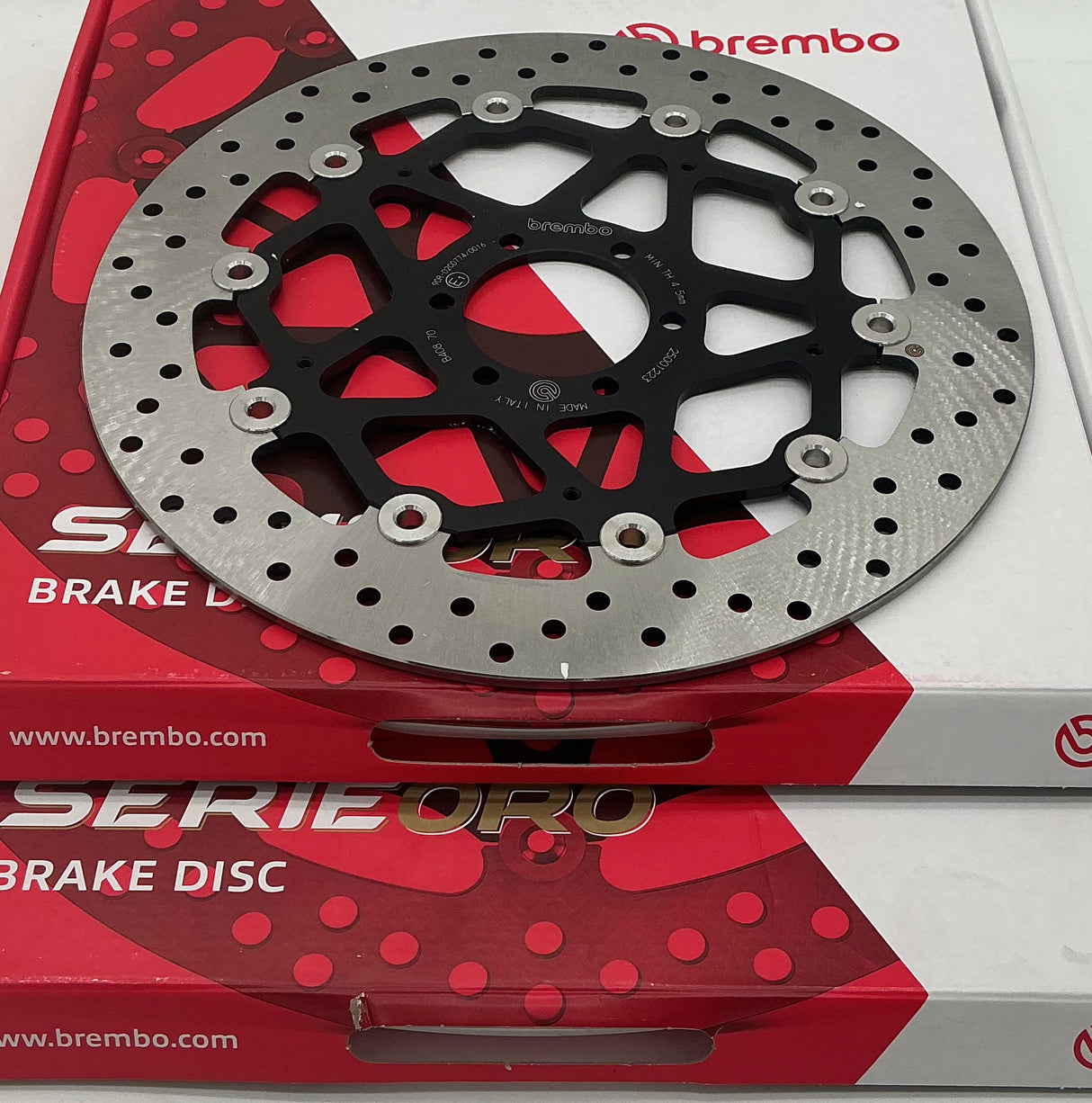 Brembo 320mm disc. Aprilia RSV, Guzzi. Ducati. Even Yamaha.