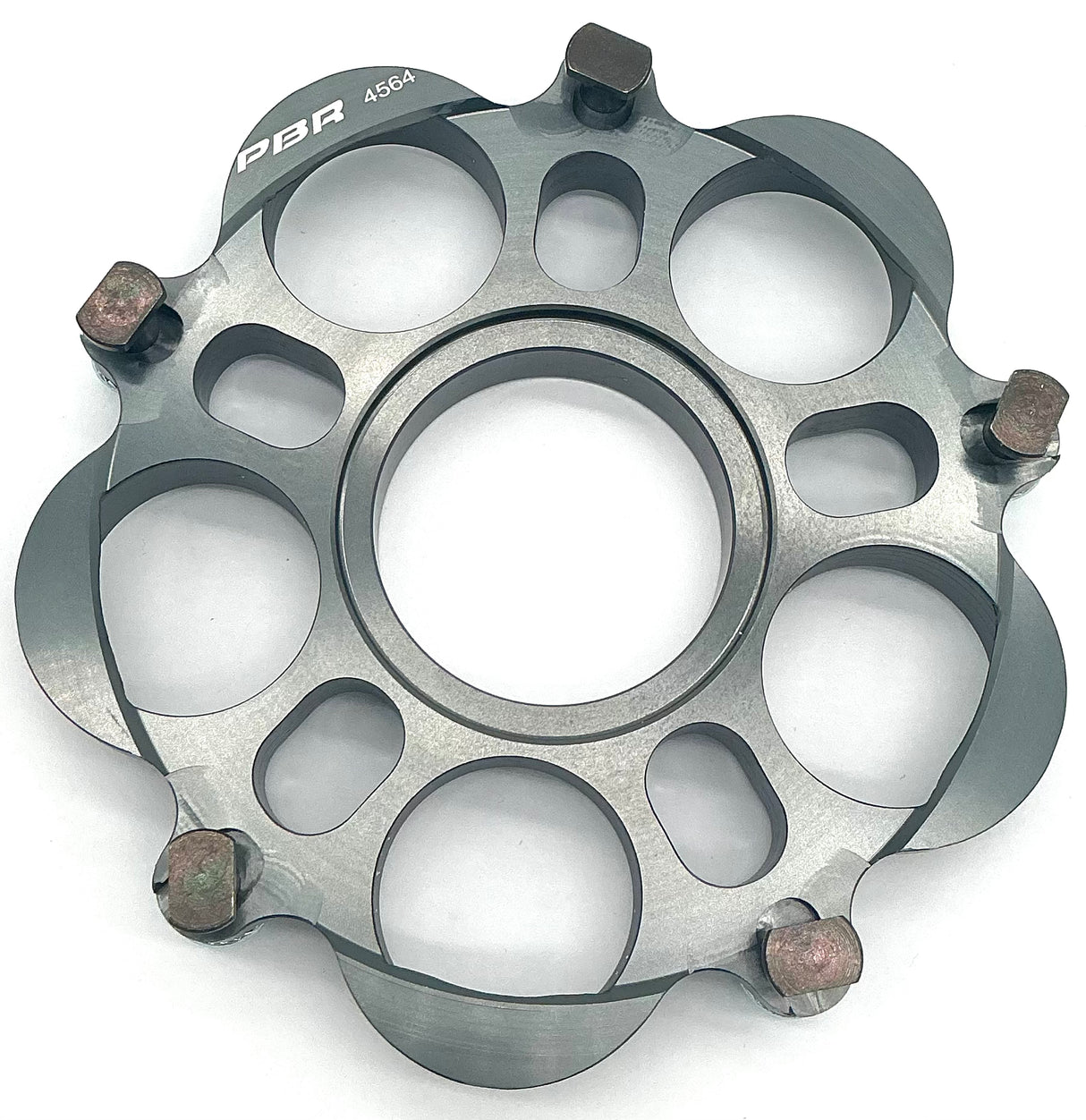 PBR quick release alloy sprocket holder, carrier, hub. For use with PBR sprockets.