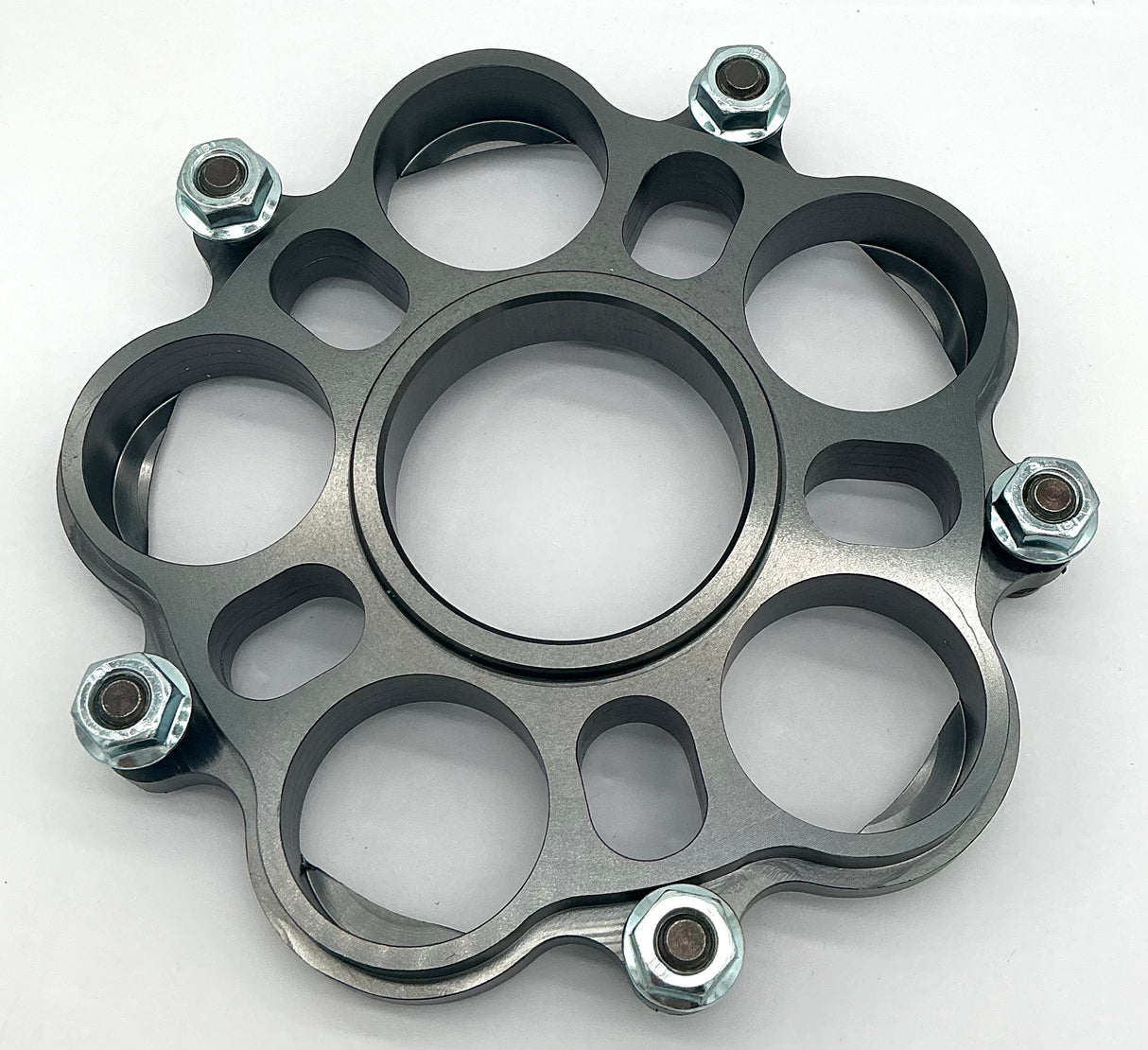 PBR quick release alloy sprocket holder, carrier, hub. For use with PBR sprockets.