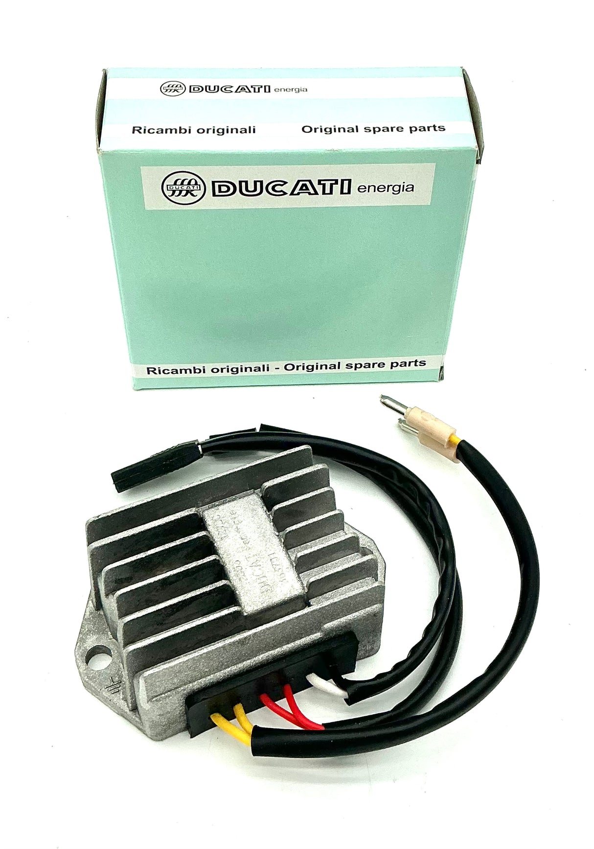 Ducati Energia Regulator Rectifier 2 yellow wire. Moto Guzzi, Ducati , Cagiva.