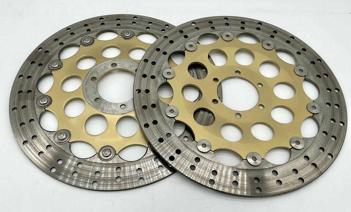 Brembo 900SS+ Monster discs. 92-95 Pizza cutter discs. 851 888. Pair