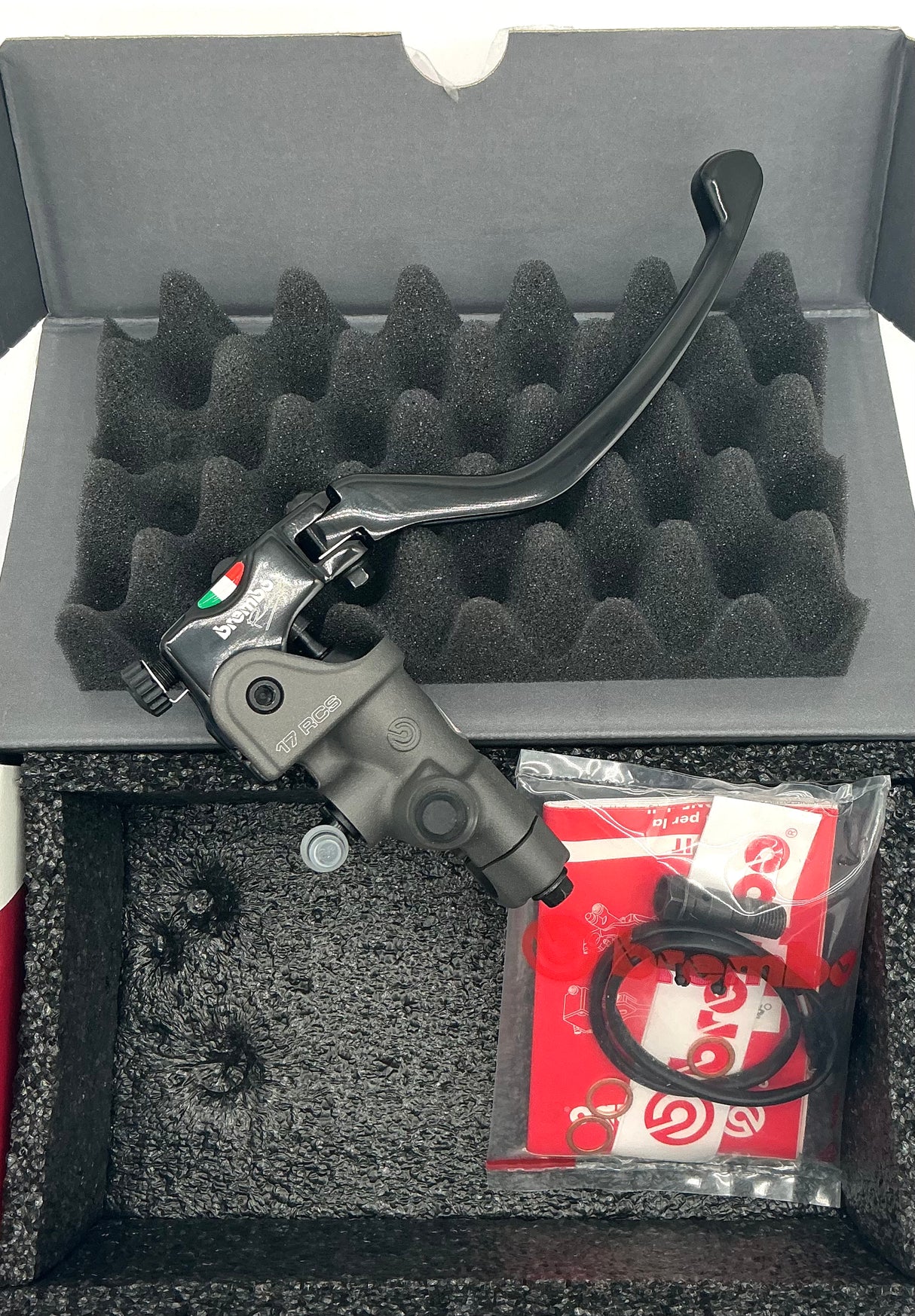 Brembo RCS 17mm Radial brake. With flip up lever