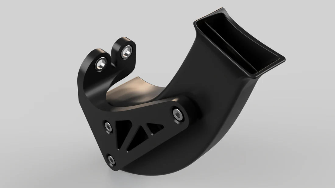 Front brake cooling duct - Early SS, Multi, Monster, 748 916 996 998. Stop Faster!