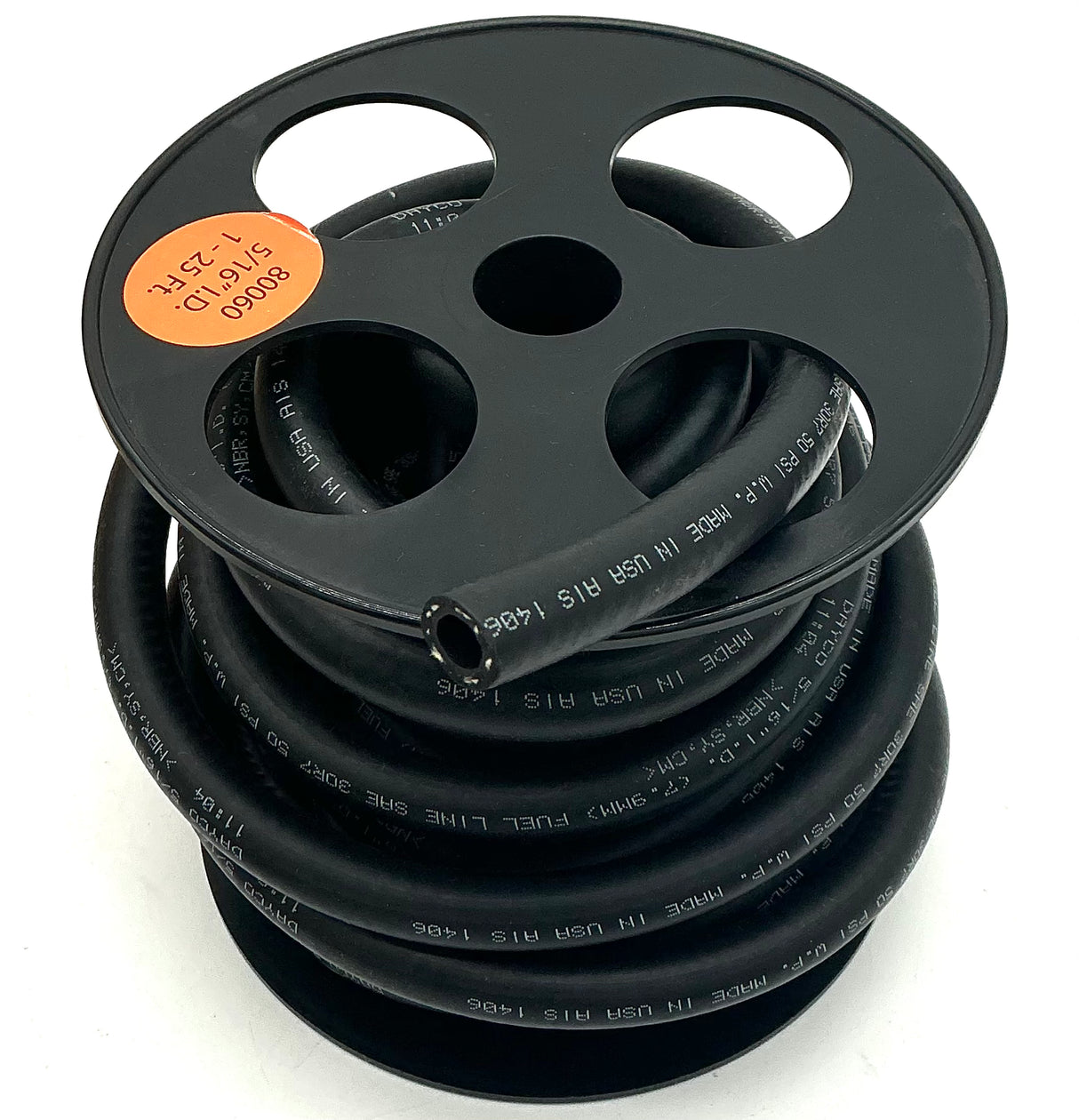 Dayco 80060 fuel hose. 8mm. for carbed bikes. Per metre