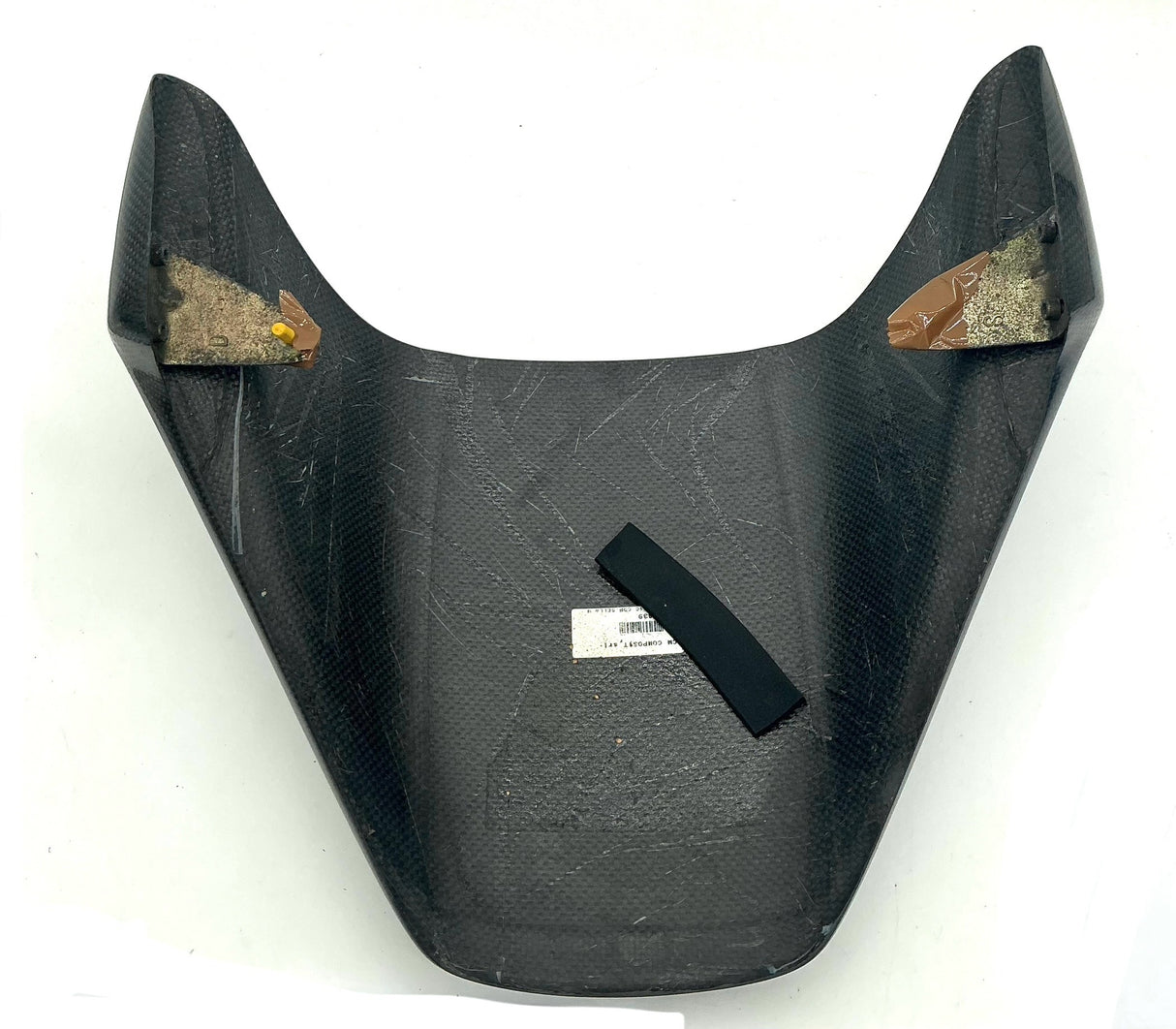 Carbon rear seat cover- Monster 93-01