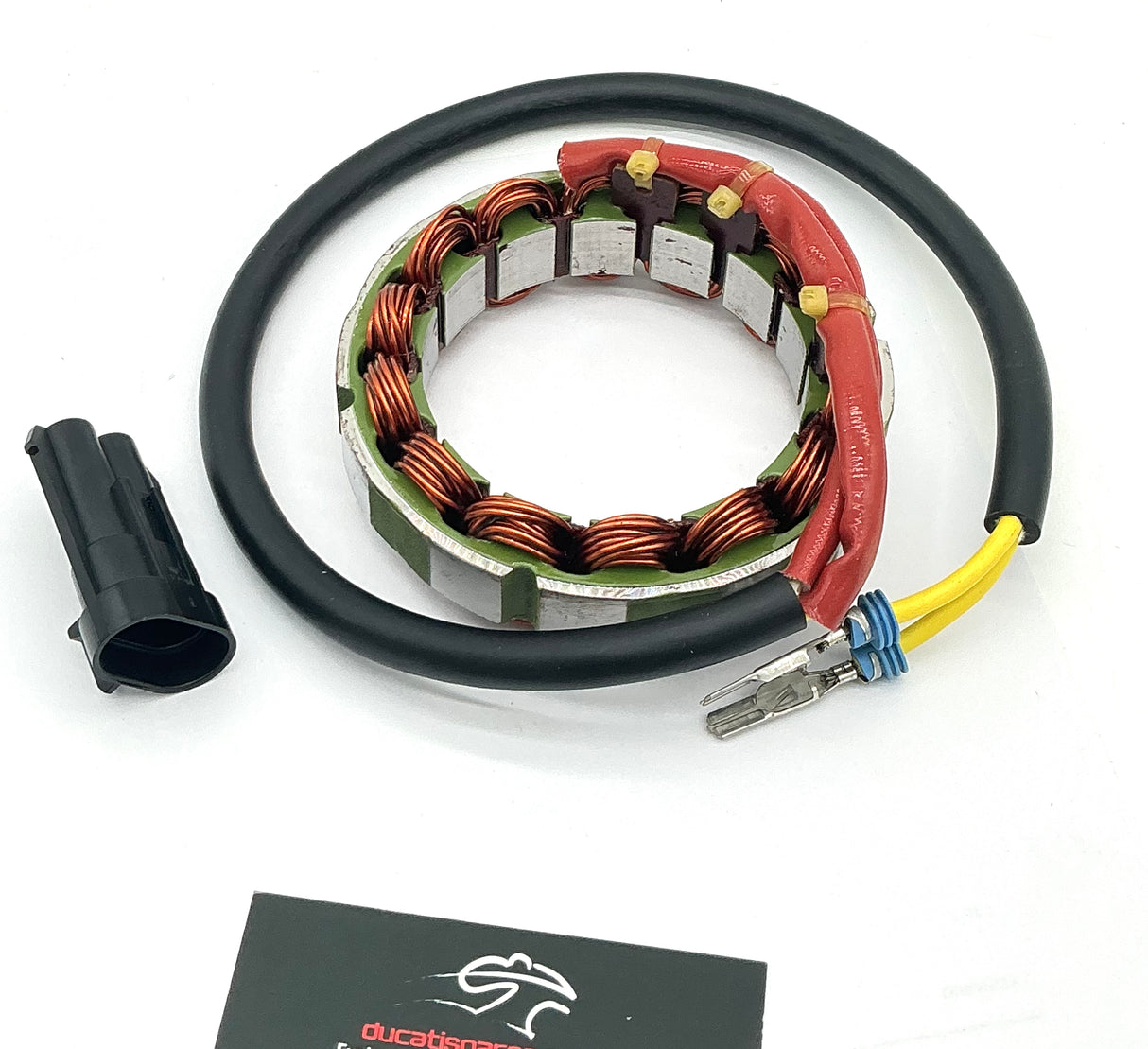 ARRIVING SOON. ASK Alternator Stator Generator ST2. 1998. 2 yellow wire. Also useful for early race bikes. Genuine part.