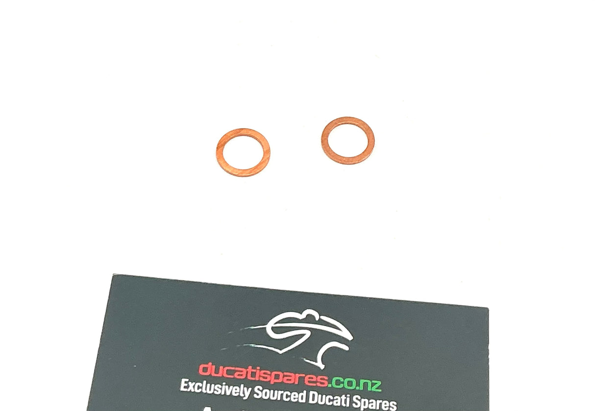 Brake banjo washers. Brake crush washer. Copper crush washer. 10mm copper washer.