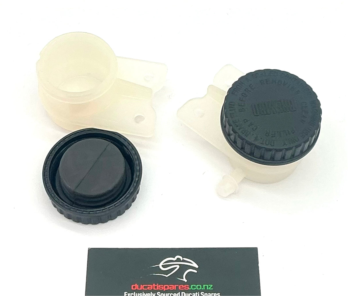 Brembo Reservoir Large Round Tank- Side outlet. 2 bolt mount. NLA. Retro cool.