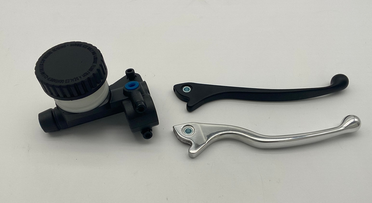 Front brake master cylinder. PS15 mm. Round. Retro, Suit Bevel, Classic Laverda +