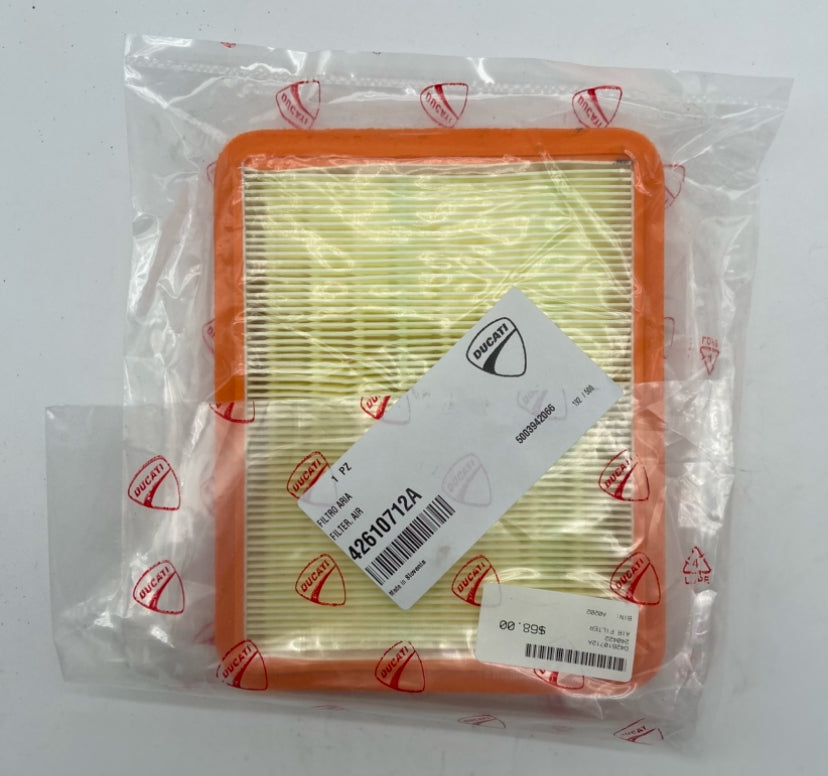 Air Filter. Diavel V4 and Mulitstrada V4. 42610712A