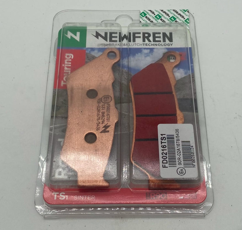 Newfen FDO 216TS. Rear pads, F800GS, Scrambler, Sport 1000, Diavel 1200, Diavel 1260. MTSV2 V4