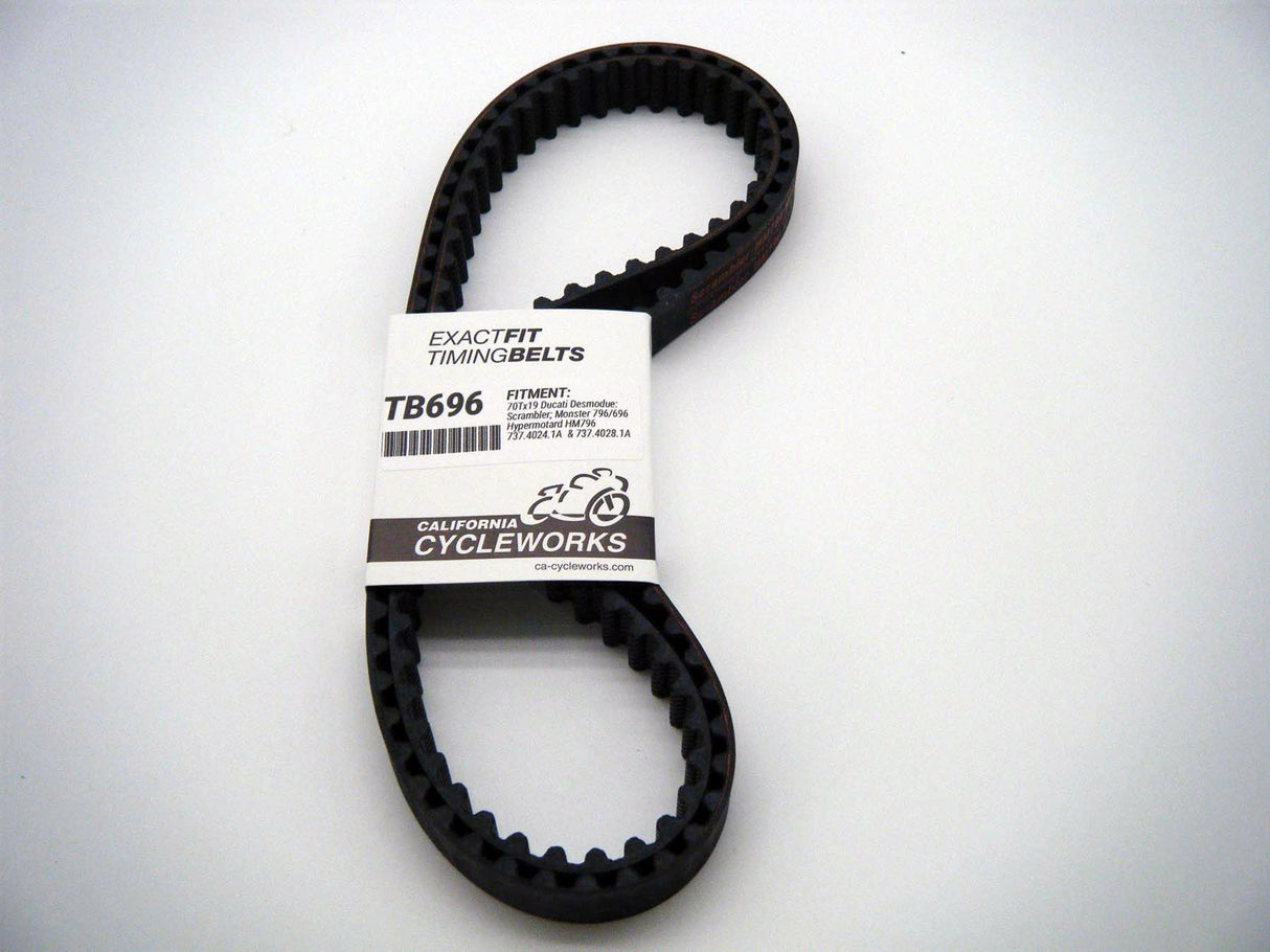 ExactFit timing belts. 696. monster 696, 796, 797, Scrambler, HM796.