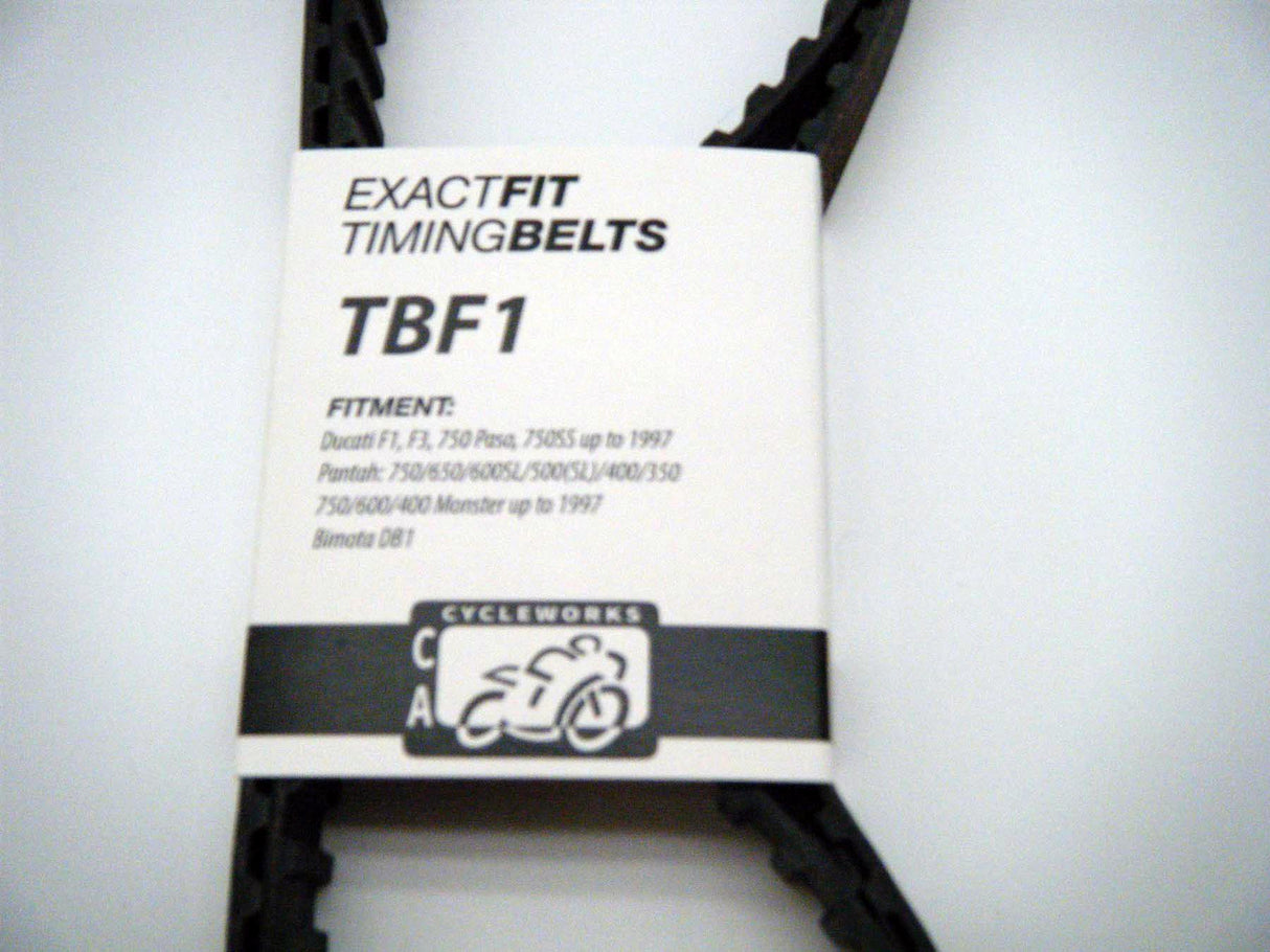 ExactFit Timing belts F1, F3, Pantah, Paso 750, Monster 400, 600,750 to 1997. Square tooth