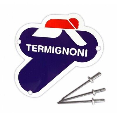 TERMIGNONI Exhaust Muffler Badge. 70mm