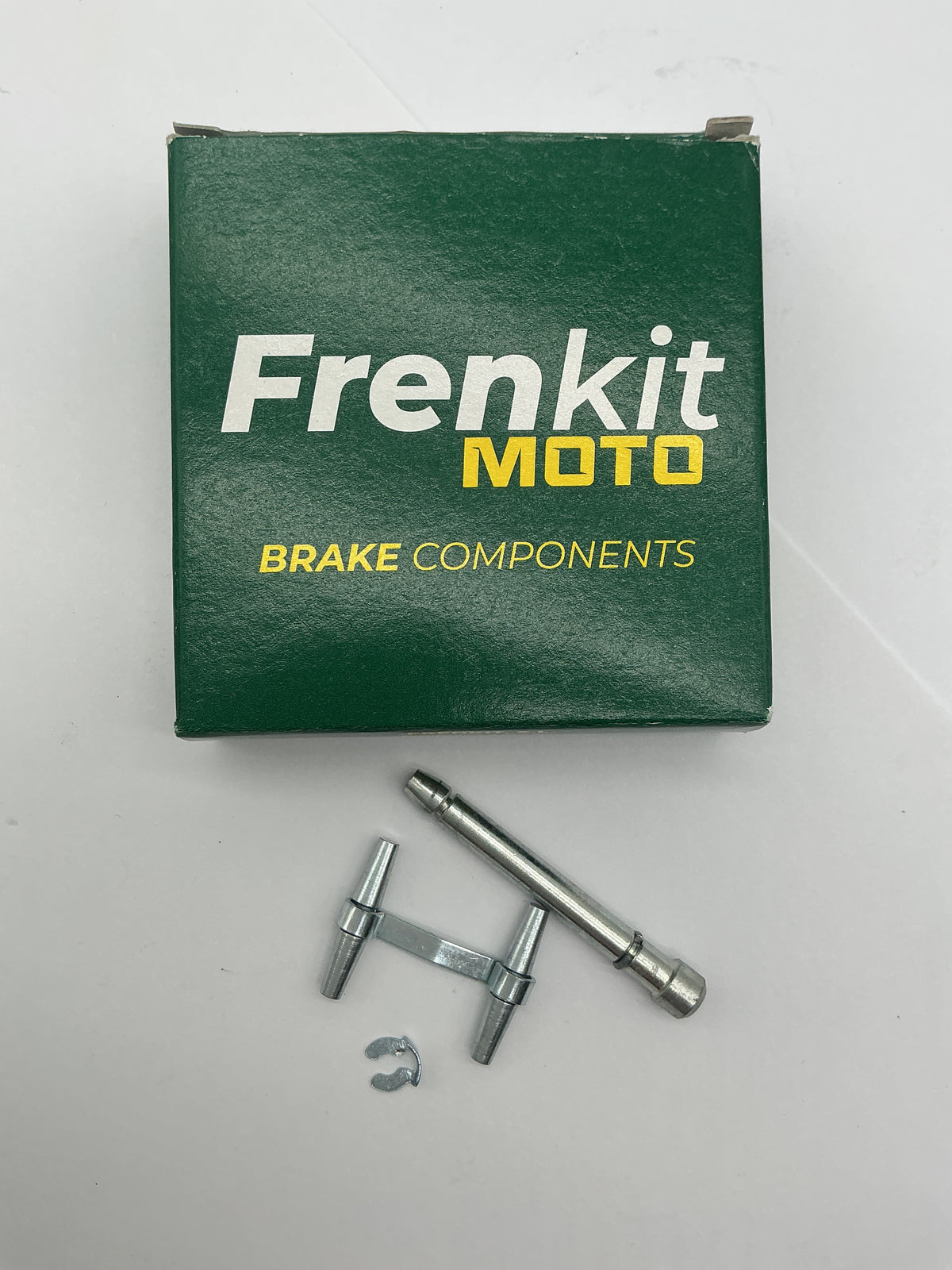 Brembo P32 rear caliper pin. 1990s style 120280011. Rear caliper pad cover and pin. And circlip