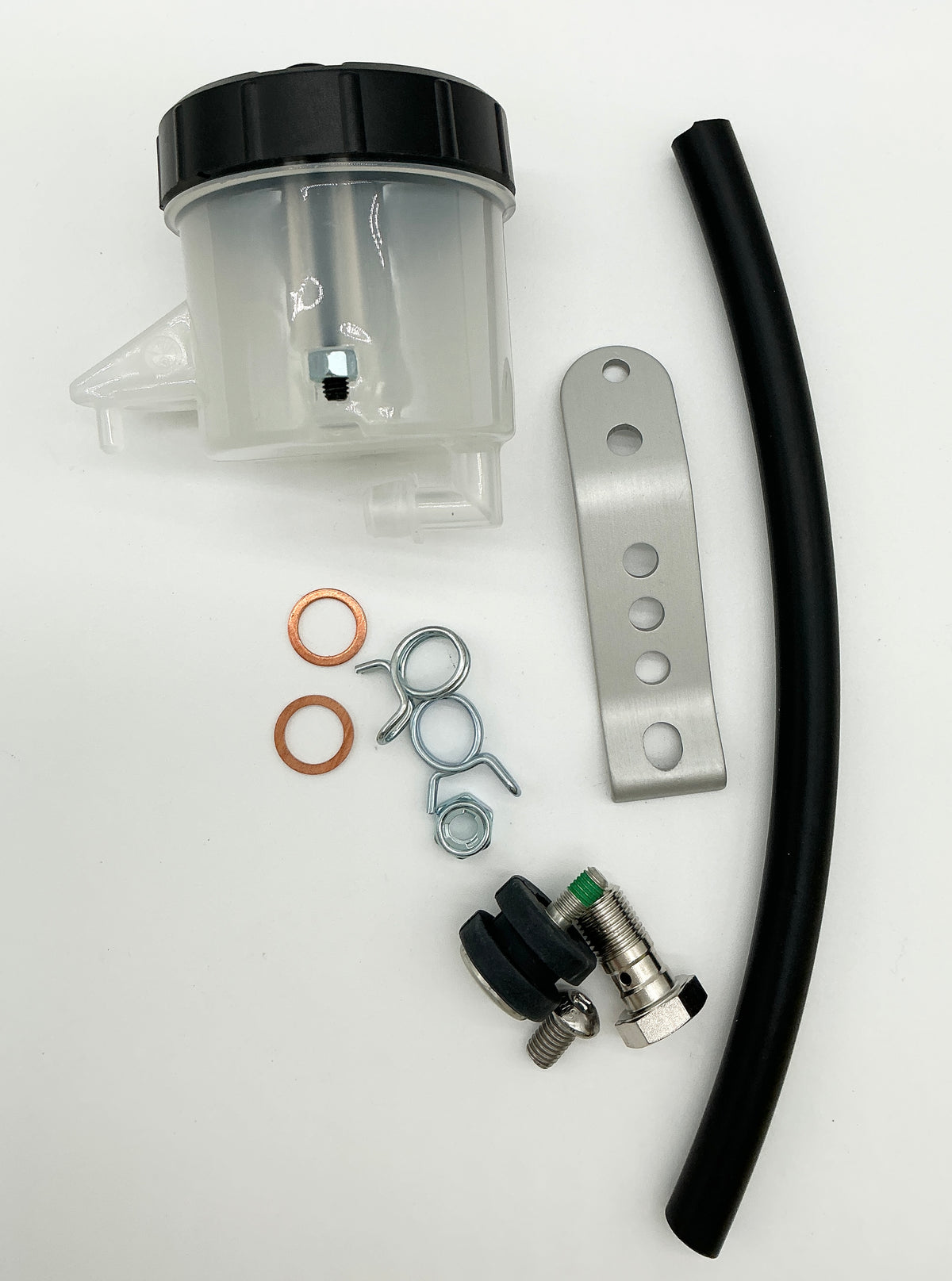 Brembo remote reservoir kit. Brake master cylinder kit. Brake reservoir.